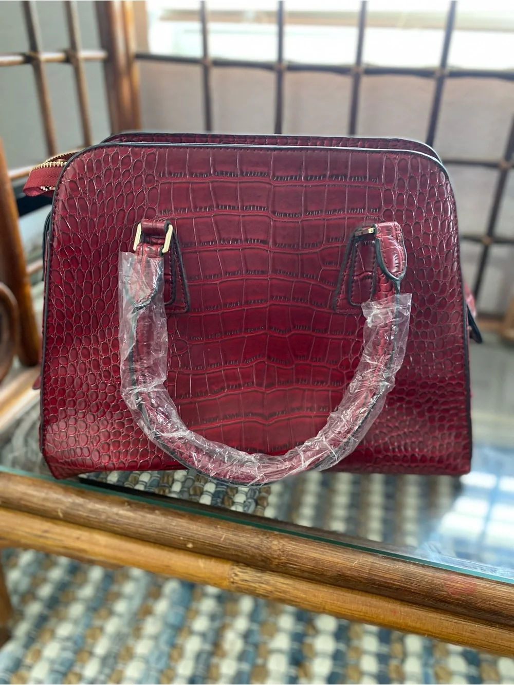 Michael Kors structured dome